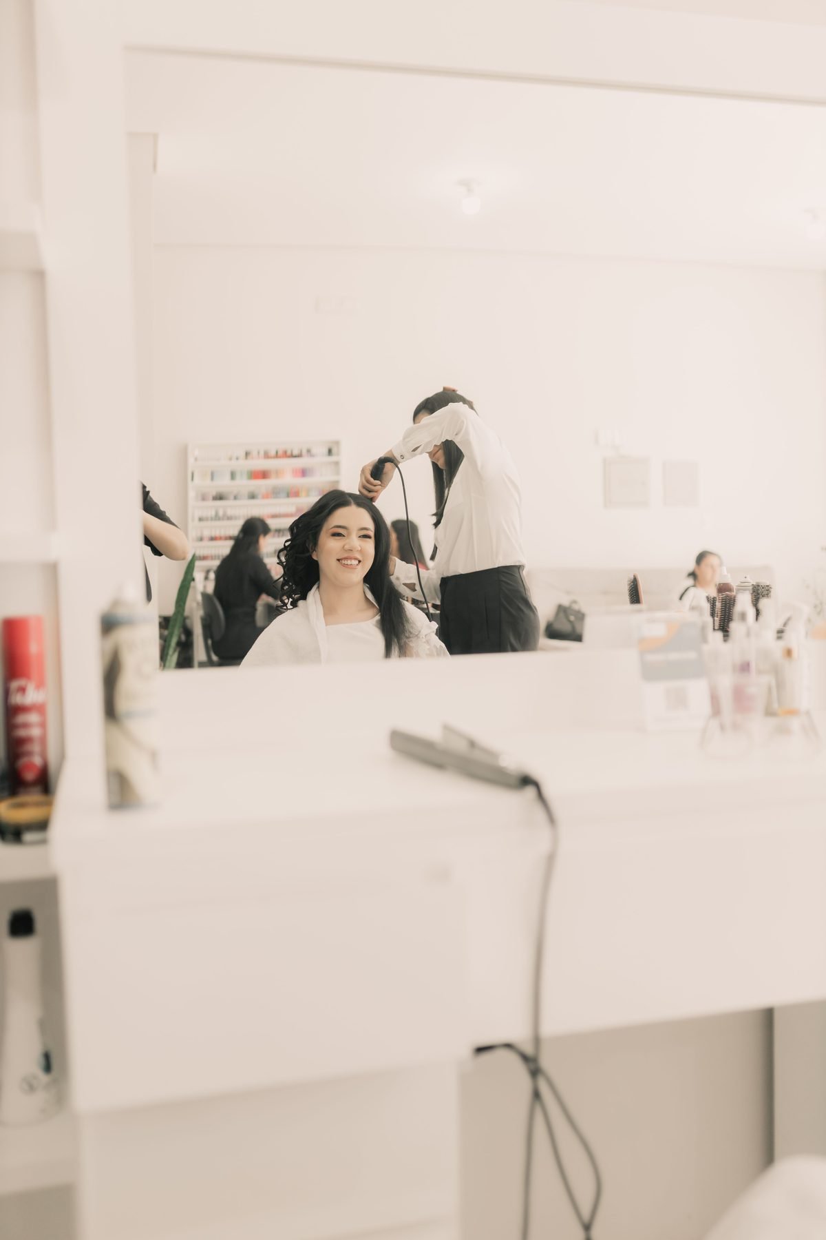Relaxed salon experience